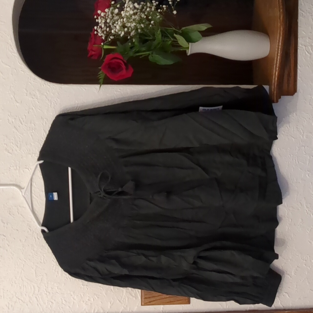 NWT, Old Navy, Women's XXL, long sleeve, Black or dark gray